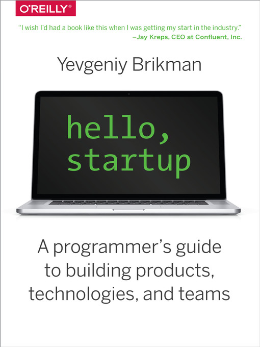 Title details for Hello, Startup by Yevgeniy  Brikman - Available